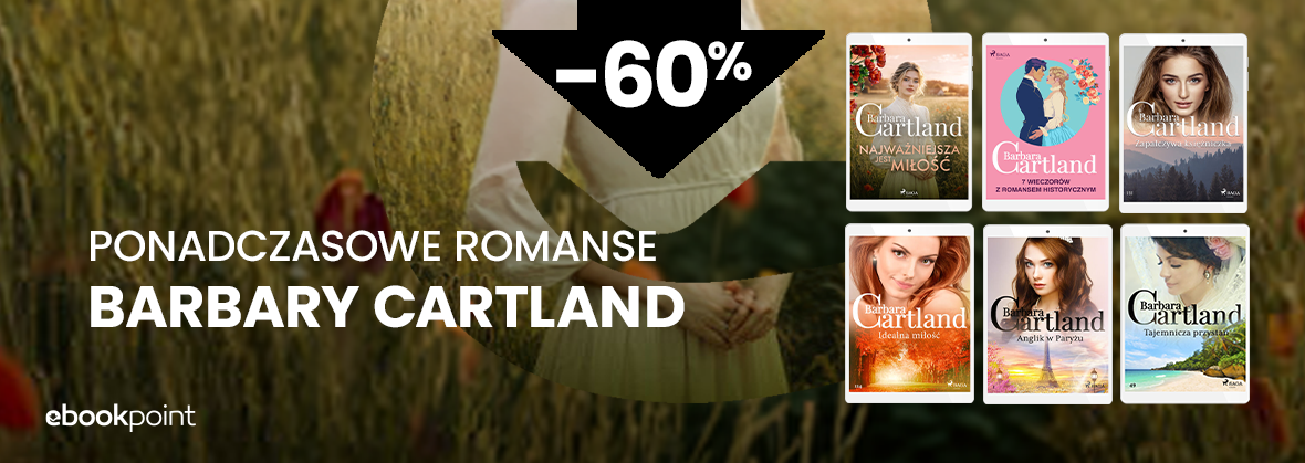 Grafika promocji - Ponadczasowe romanse BARBARY CARTLAND / -60%